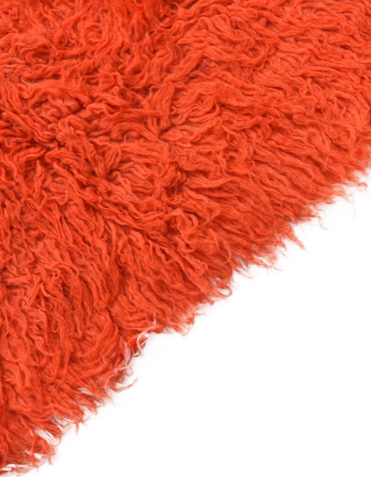 Detail image of  2' 2 x 4' 6  Hand Knotted Moroccan Wool Runner Rug