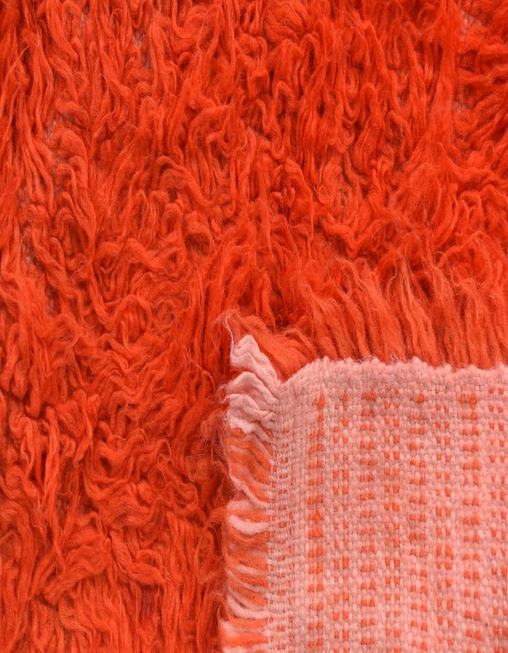 Detail image of  2' 2 x 4' 6  Hand Knotted Moroccan Wool Runner Rug