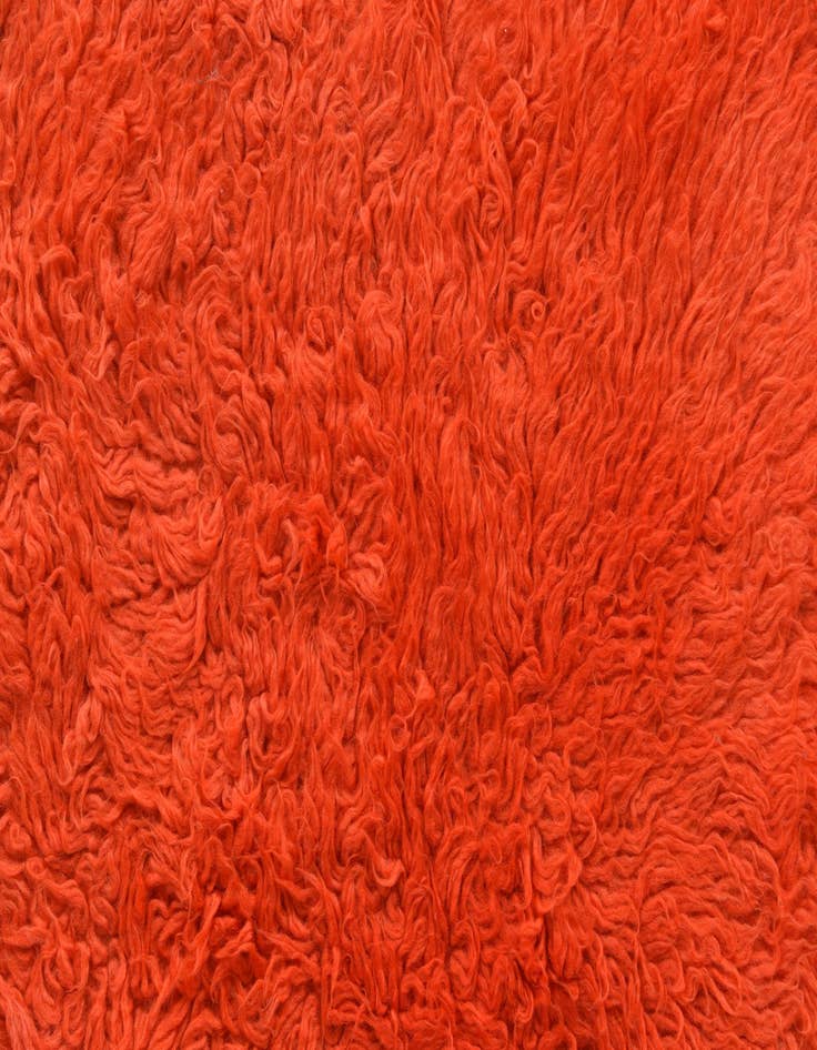 Detail image of  3' x 6'  Hand Knotted Moroccan Wool Runner Rug