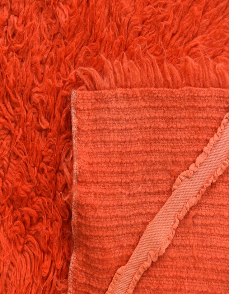 Detail image of  3' x 6'  Hand Knotted Moroccan Wool Runner Rug