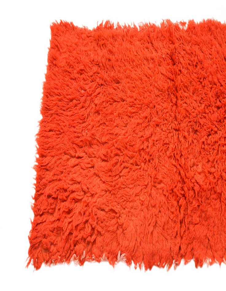 Detail image of  2' 5 x 6' 6  Hand Knotted Moroccan Wool Runner Rug