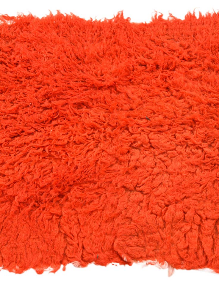 Detail image of  2' 5 x 6' 6  Hand Knotted Moroccan Wool Runner Rug