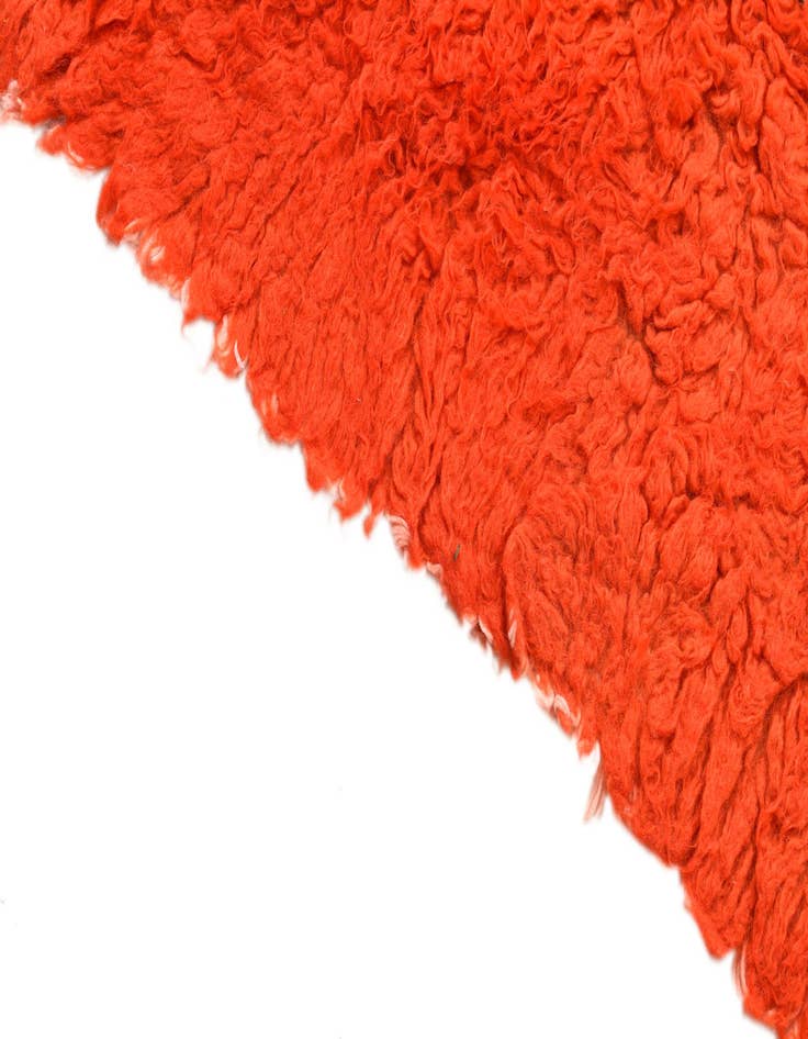 Detail image of  2' 5 x 6' 6  Hand Knotted Moroccan Wool Runner Rug