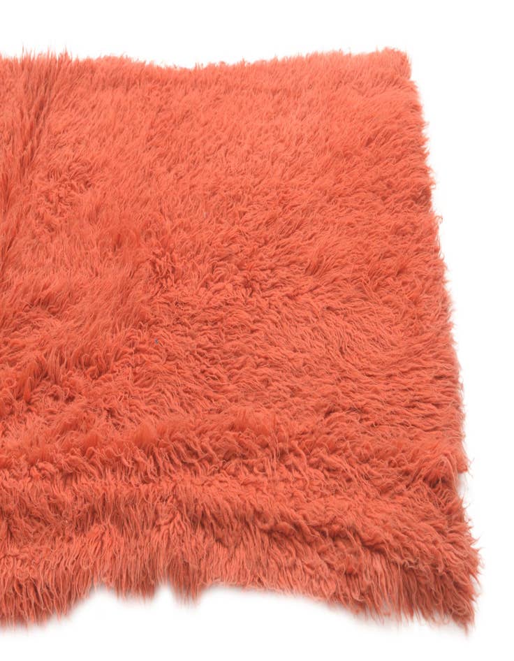 Detail image of  4' 1 x 8' 2  Hand Knotted Moroccan Wool Runner Rug