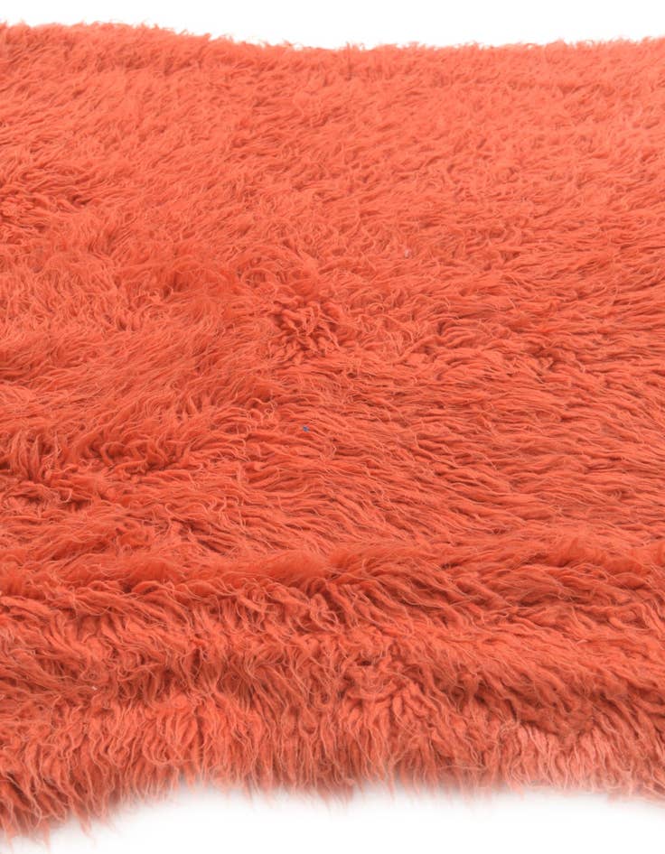 Detail image of  4' 1 x 8' 2  Hand Knotted Moroccan Wool Runner Rug