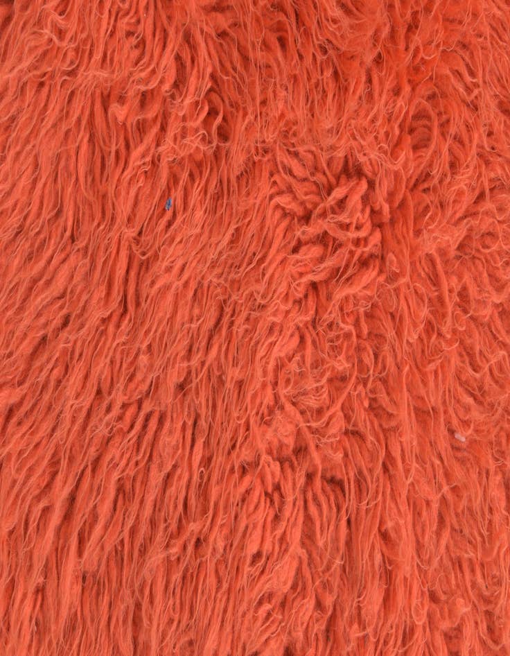 Detail image of  4' 1 x 8' 2  Hand Knotted Moroccan Wool Runner Rug