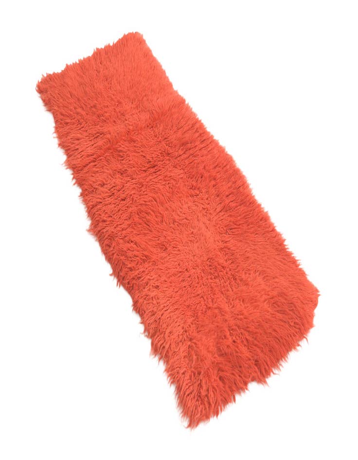 Detail image of  2' 2 x 4' 6  Hand Knotted Moroccan Wool Runner Rug