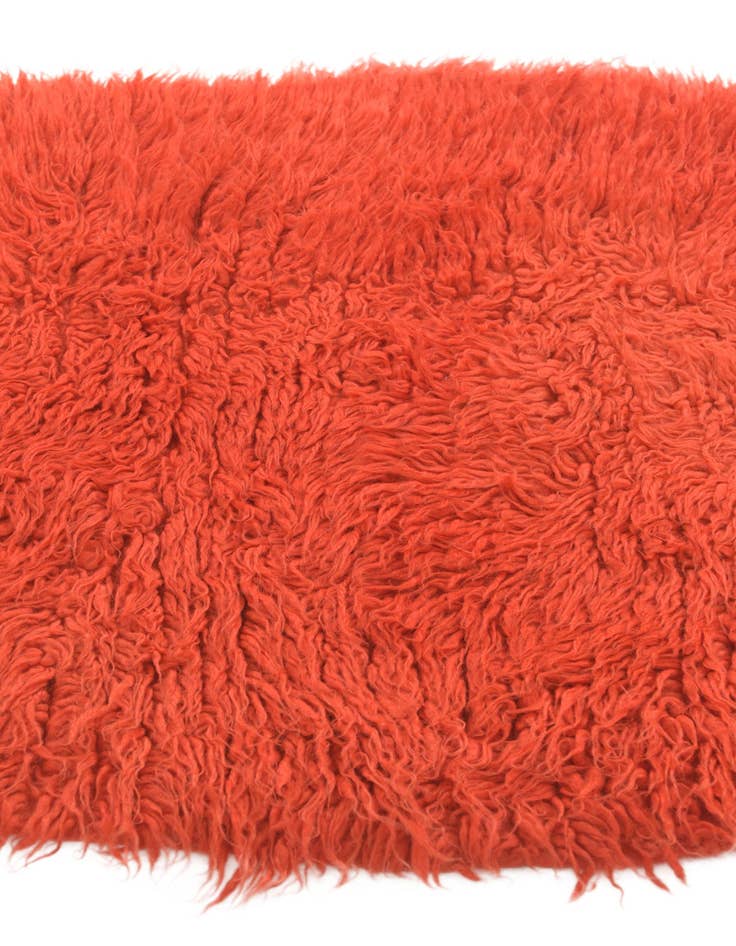 Detail image of  2' 2 x 4' 6  Hand Knotted Moroccan Wool Runner Rug