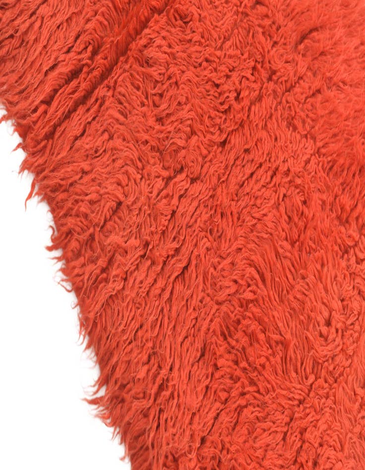 Detail image of  2' 2 x 4' 6  Hand Knotted Moroccan Wool Runner Rug