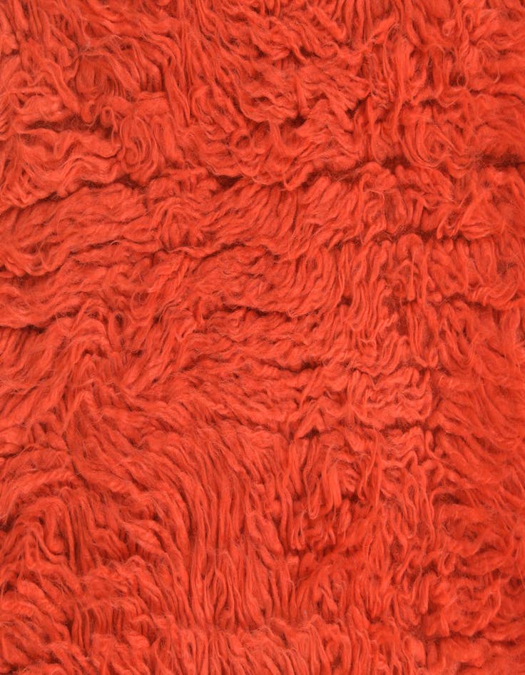 Detail image of  2' 2 x 4' 6  Hand Knotted Moroccan Wool Runner Rug