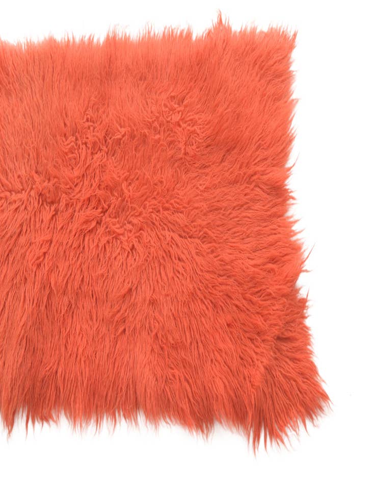 Detail image of  1' 9 x 3' 9  Hand Knotted Moroccan Wool Runner Rug