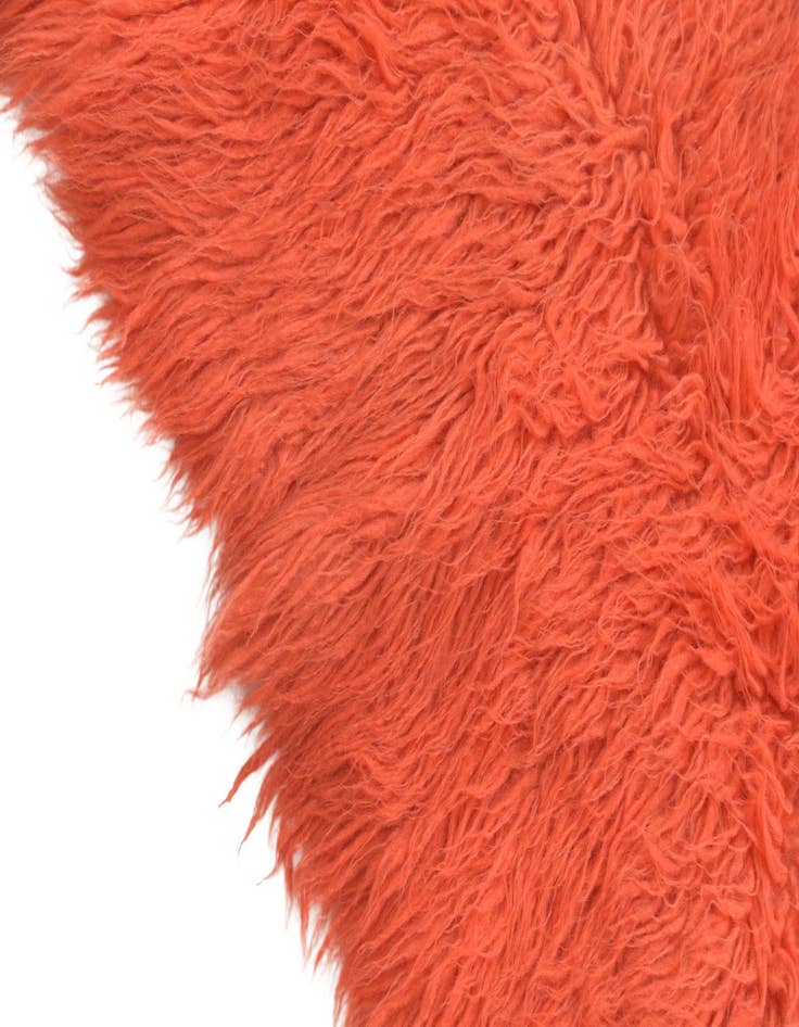 Detail image of  1' 9 x 3' 9  Hand Knotted Moroccan Wool Runner Rug