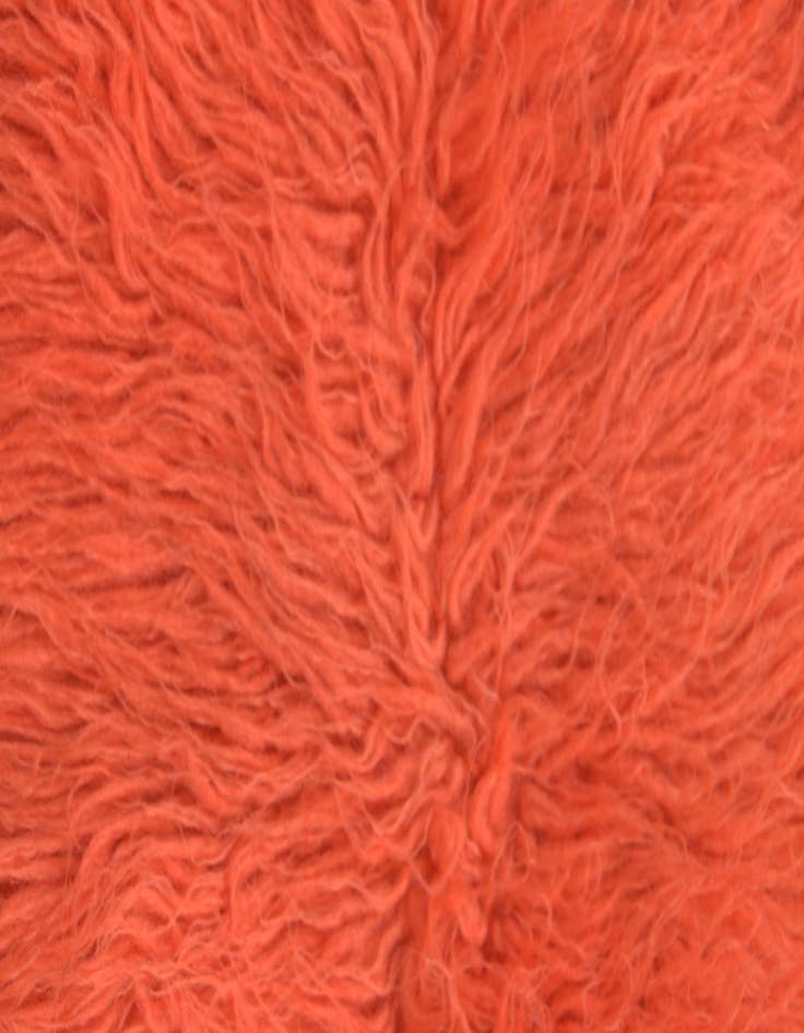 Detail image of  1' 9 x 3' 9  Hand Knotted Moroccan Wool Runner Rug