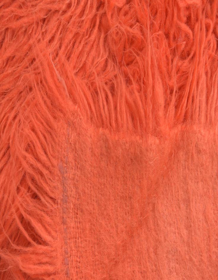 Detail image of  1' 9 x 3' 9  Hand Knotted Moroccan Wool Runner Rug