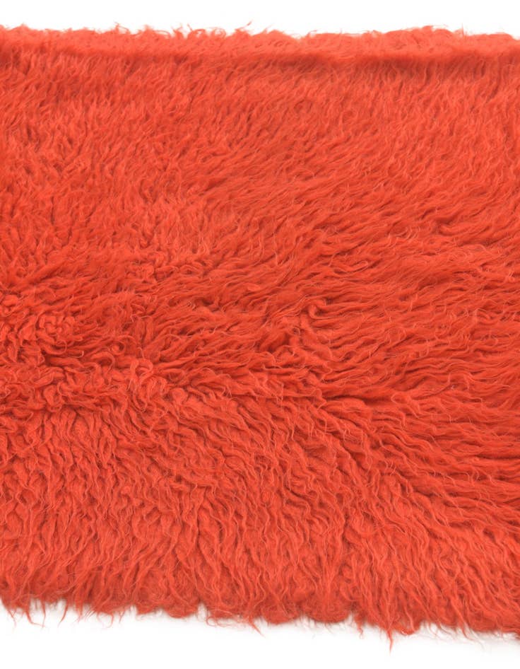 Detail image of  2' 3 x 4' 9  Hand Knotted Moroccan Wool Runner Rug