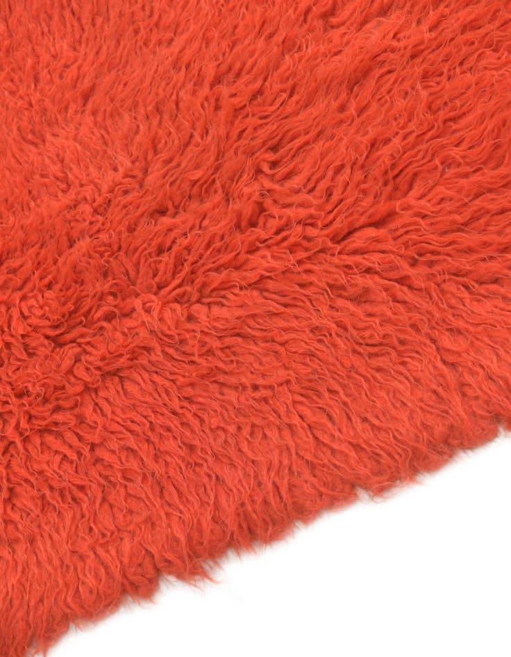 Detail image of  2' 3 x 4' 9  Hand Knotted Moroccan Wool Runner Rug