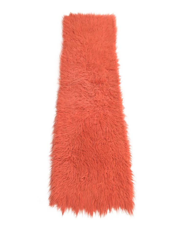 Detail image of  1' 10 x 4' 6  Hand Knotted Moroccan Wool Runner Rug