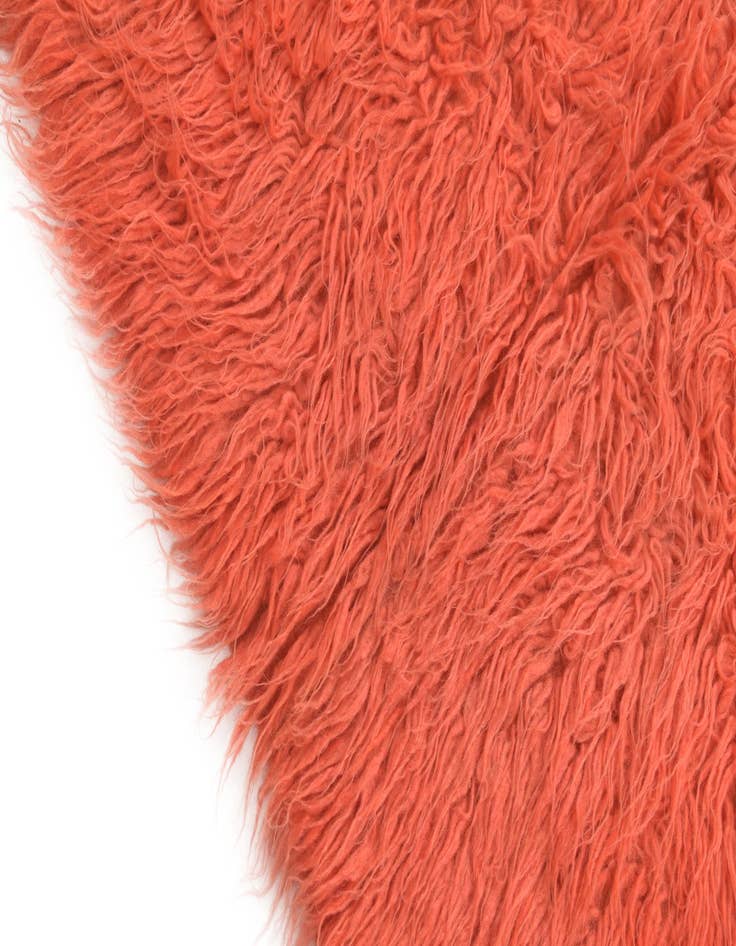 Detail image of  1' 10 x 4' 6  Hand Knotted Moroccan Wool Runner Rug