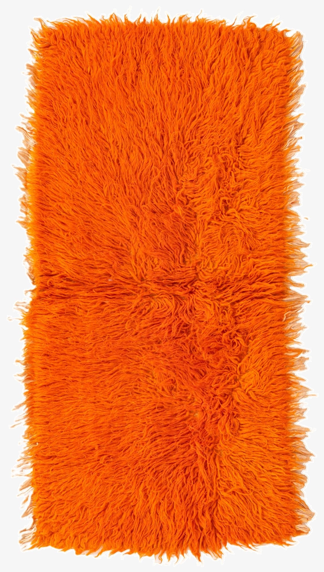  2' x 4'  Hand Knotted Moroccan Wool Runner Rug