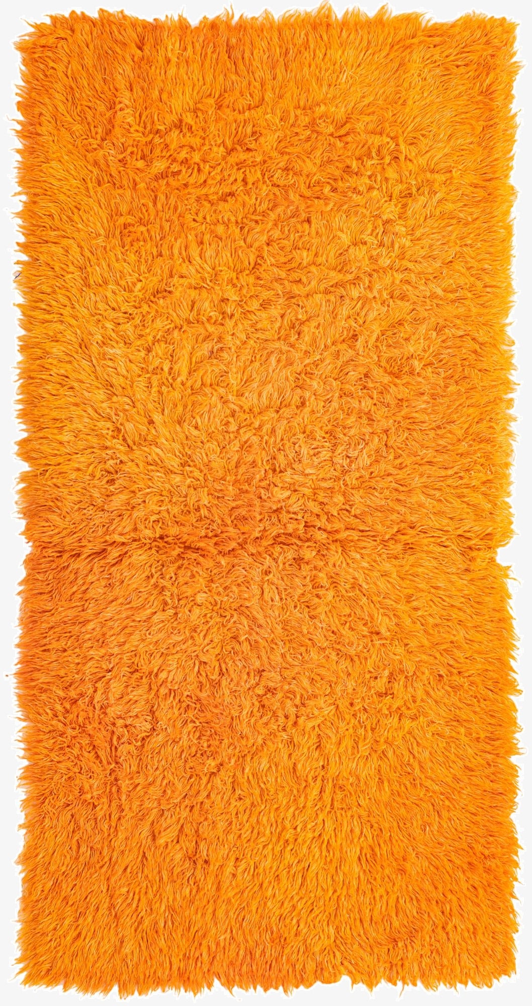  3' 3 x 6' 8  Hand Knotted Moroccan Wool Runner Rug