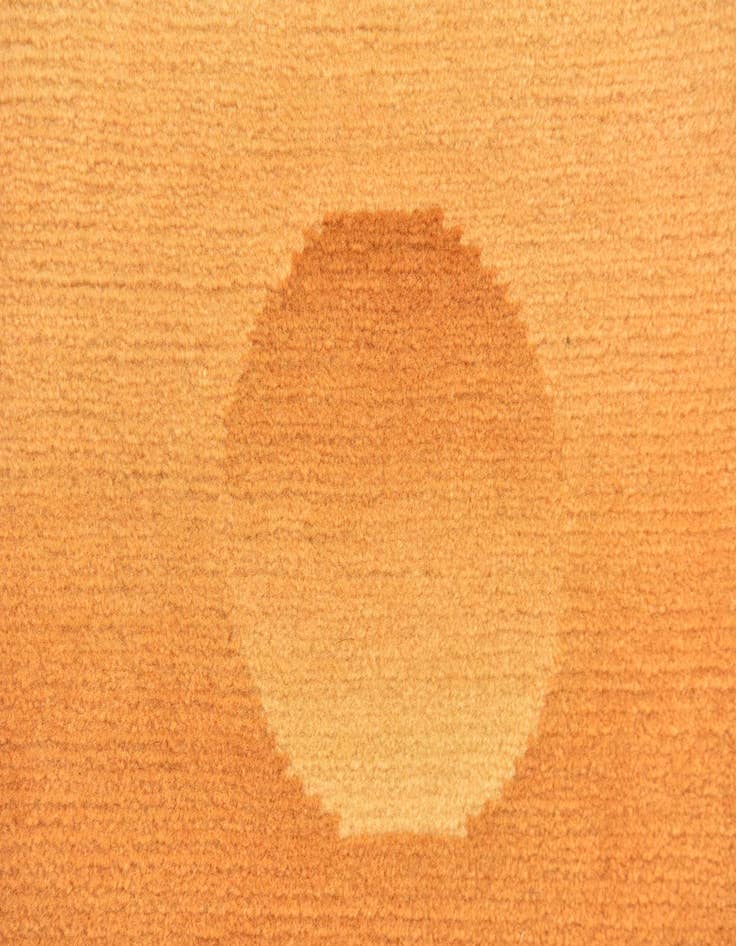 Detail image of  2' 4 x 4' 7  Hand Knotted Nepal Wool Runner Rug