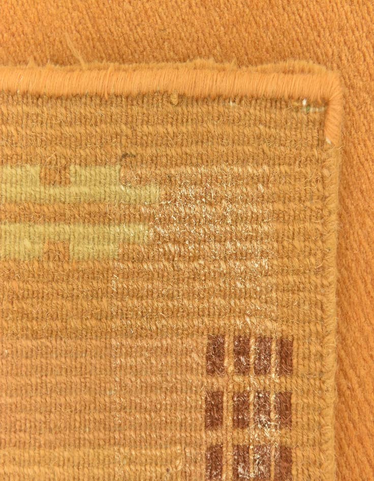 Detail image of  2' 5 x 4' 7  Hand Knotted Nepal Wool Runner Rug