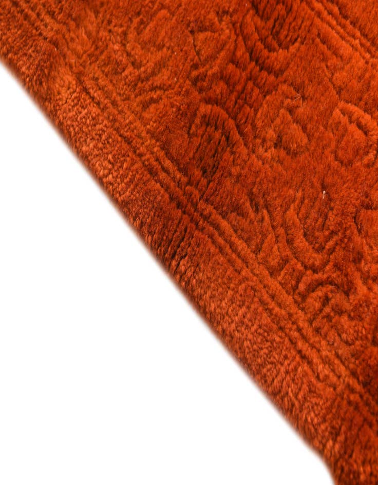 Detail image of  2' 4 x 4' 10  Hand Knotted Nepal Wool Runner Rug