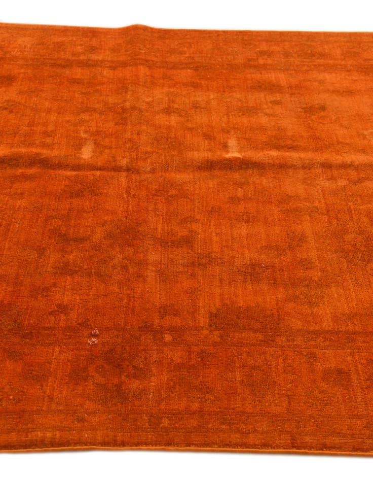 Detail image of  5' 2 x 7' 10  Hand Knotted Over-Dyed Ziegler Runner Rug