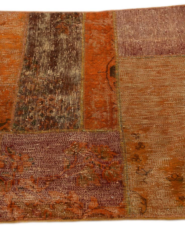 Detail image of 2' 8 x 8' 1 Hand Knotted Ultra Vintage Persian Wool Runner Rug