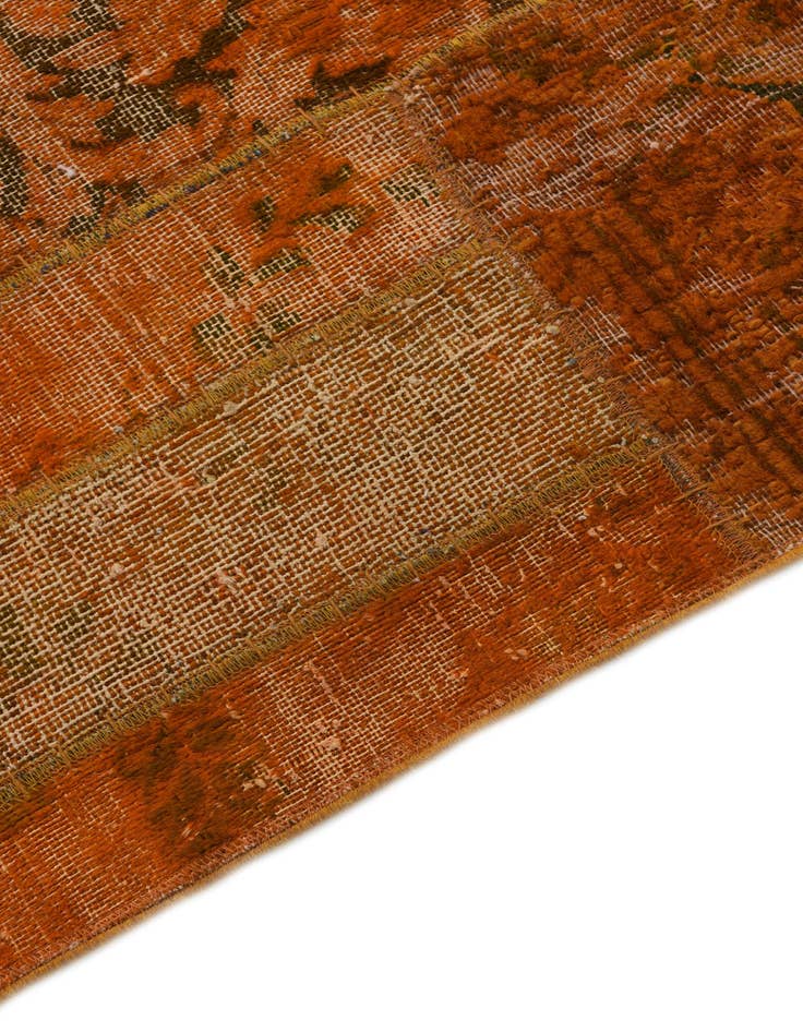 Detail image of 2' 8 x 8' 1 Hand Knotted Ultra Vintage Persian Wool Runner Rug