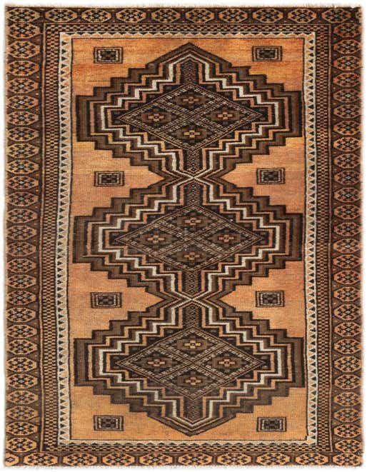 Primary image  2' 4 x 5' 7 Vintage Runner Rug