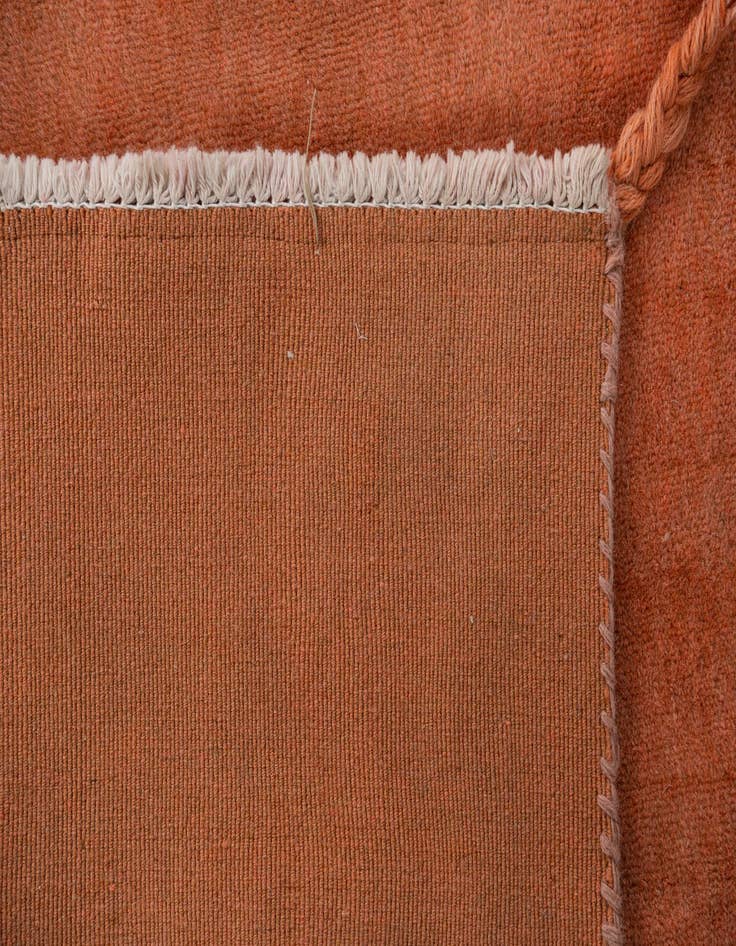 Detail image of  4' 3 x 4' 7  Hand Knotted Gabbeh Wool Square Rug