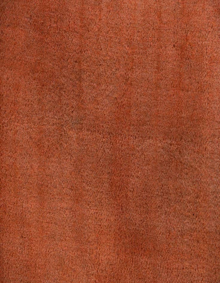 Detail image of  4' 3 x 4' 7  Hand Knotted Gabbeh Wool Square Rug