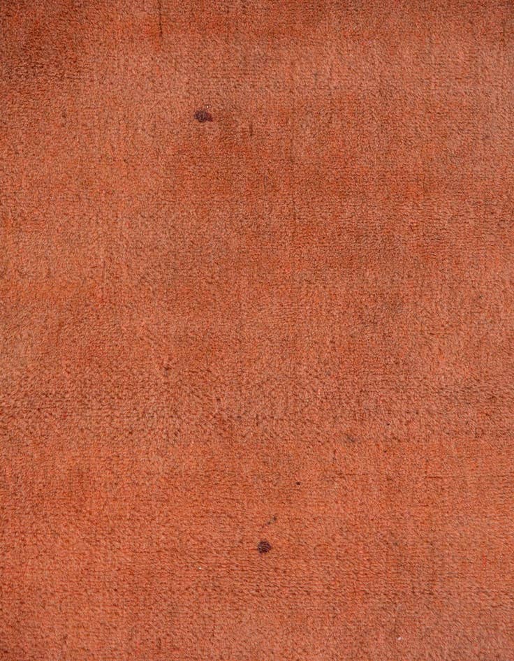 Detail image of  4' 3 x 4' 7  Hand Knotted Gabbeh Wool Square Rug