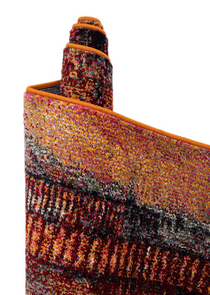 Orange 7' 10 x 7' 10 Hyacinth Square Rug | Rugs.com