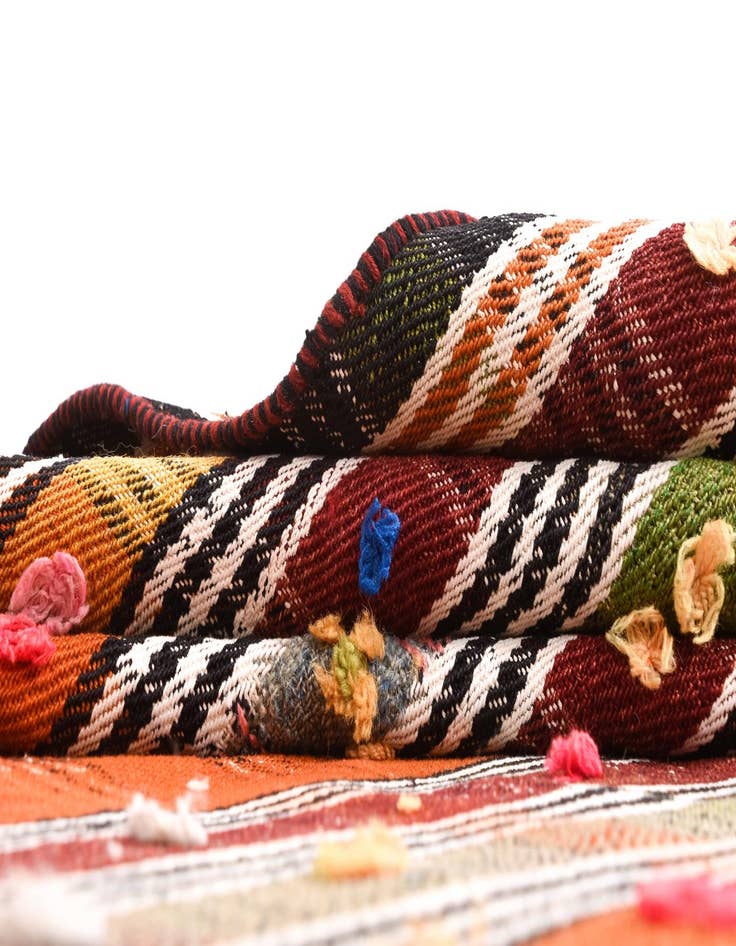 Detail image of  5' 2 x 5' 9 Jajim Square Rug