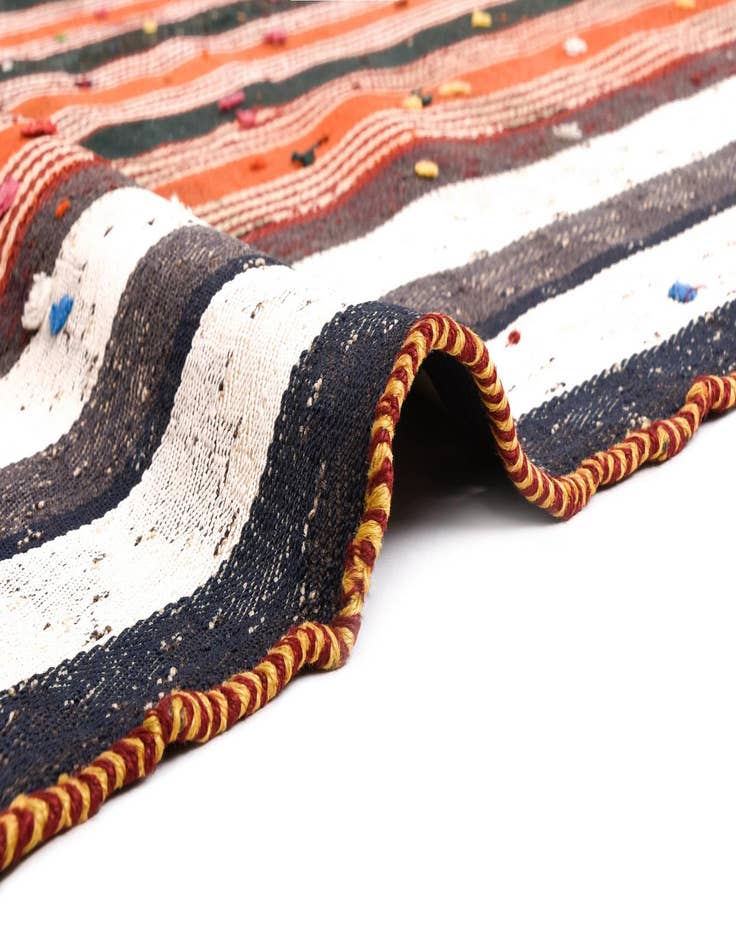 Detail image of  5' x 5' 7 Jajim Square Rug