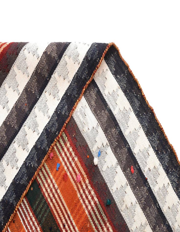 Detail image of  5' x 5' 7 Jajim Square Rug