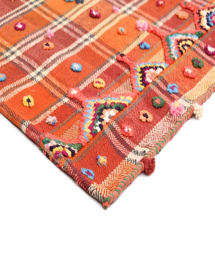 Detail image of  4' 9 x 5' 8 Jajim Square Rug