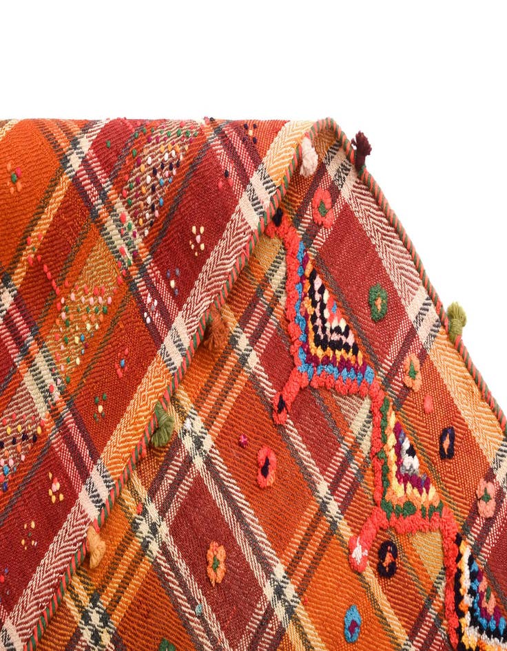 Detail image of  4' 9 x 5' 8 Jajim Square Rug