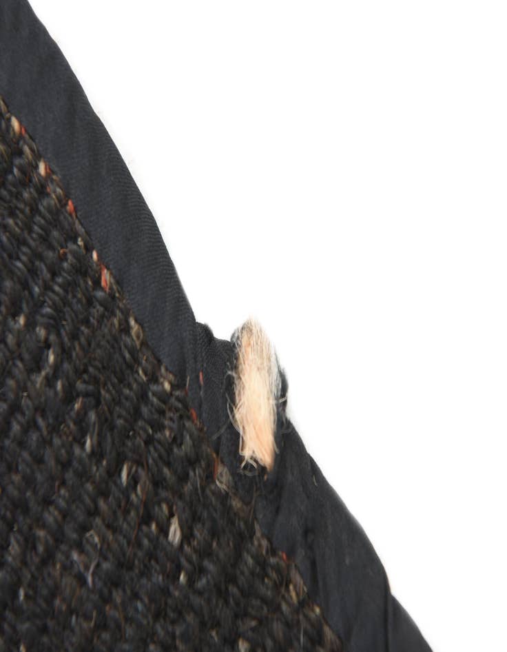 Detail image of  2' 10 x 3' 9  Hand Woven Kilim Afghan Wool Square Rug