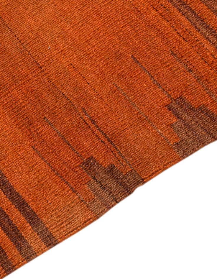 Detail image of  3' x 3' 6  Hand Woven Kilim Fars Wool Square Rug