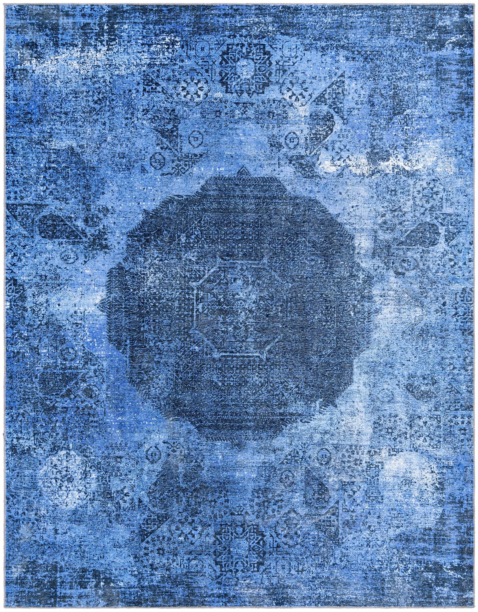 Rug Overdyed Blue Swatch link