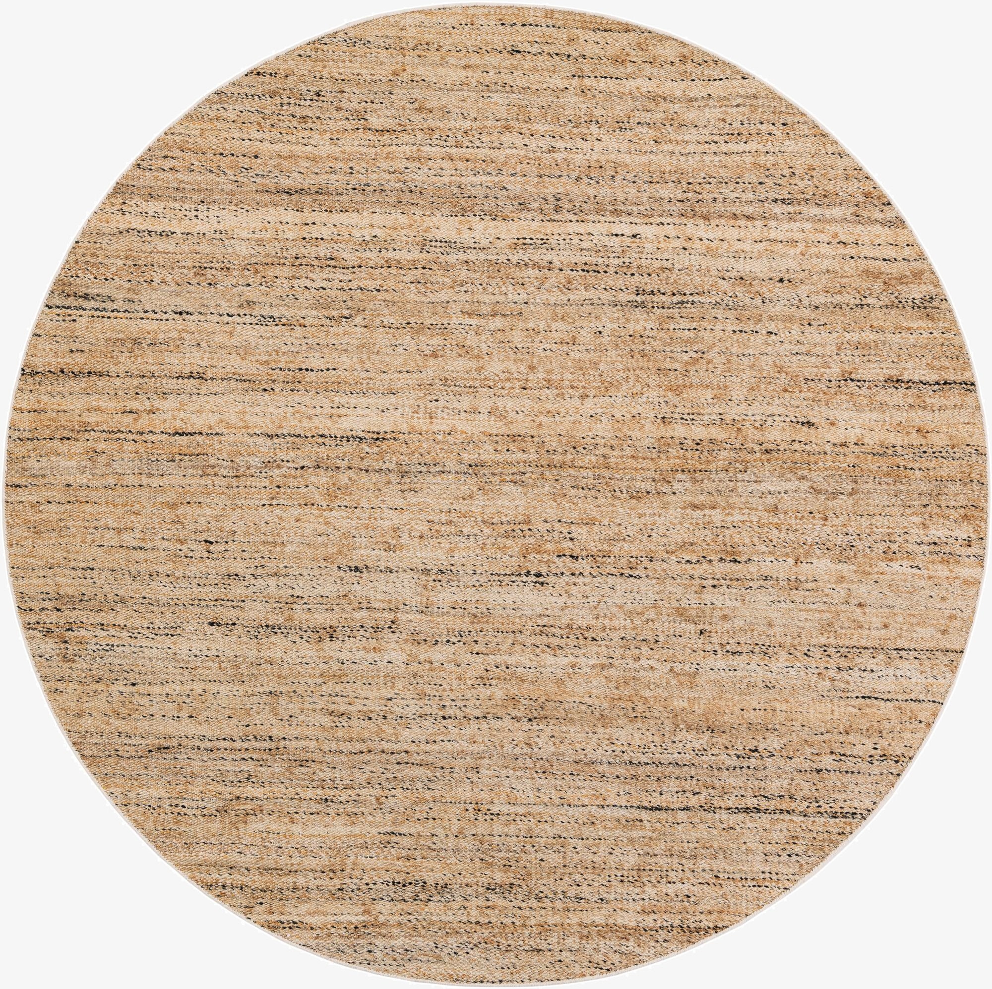  7' 10 x 7' 10  Hand Woven Palm Beach Jute Round Rug