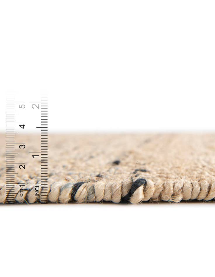 Detail image of  2' 7 x 12'  Hand Woven Palm Beach Jute Runner Rug