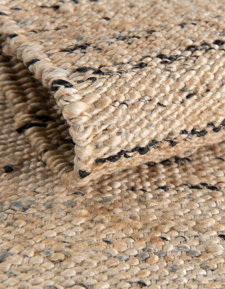 Detail image of  2' 7 x 12'  Hand Woven Palm Beach Jute Runner Rug