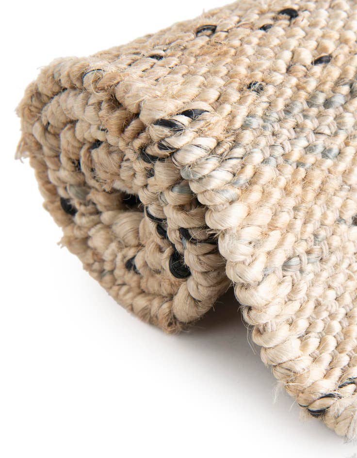 Detail image of  2' 7 x 12'  Hand Woven Palm Beach Jute Runner Rug
