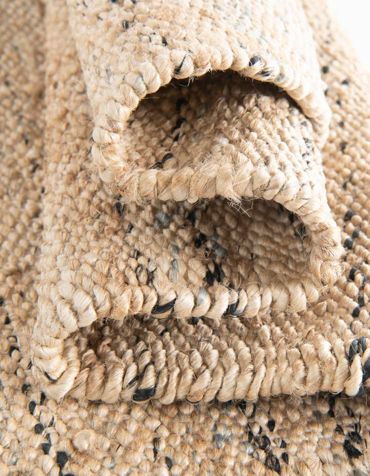 Detail image of  2' 7 x 12'  Hand Woven Palm Beach Jute Runner Rug