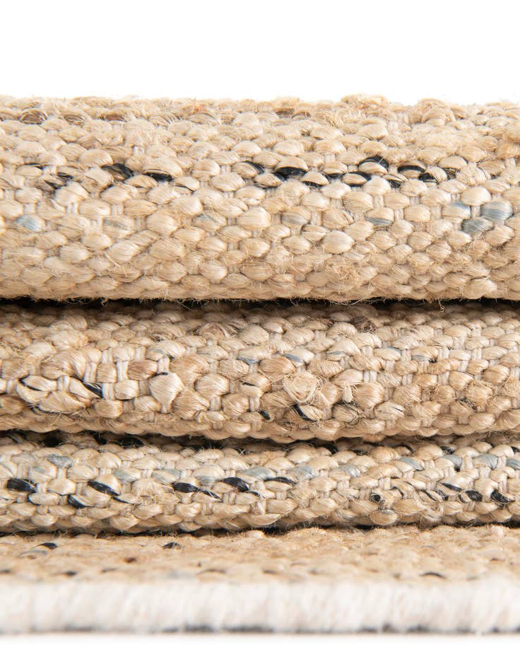 Detail image of  2' 7 x 12'  Hand Woven Palm Beach Jute Runner Rug