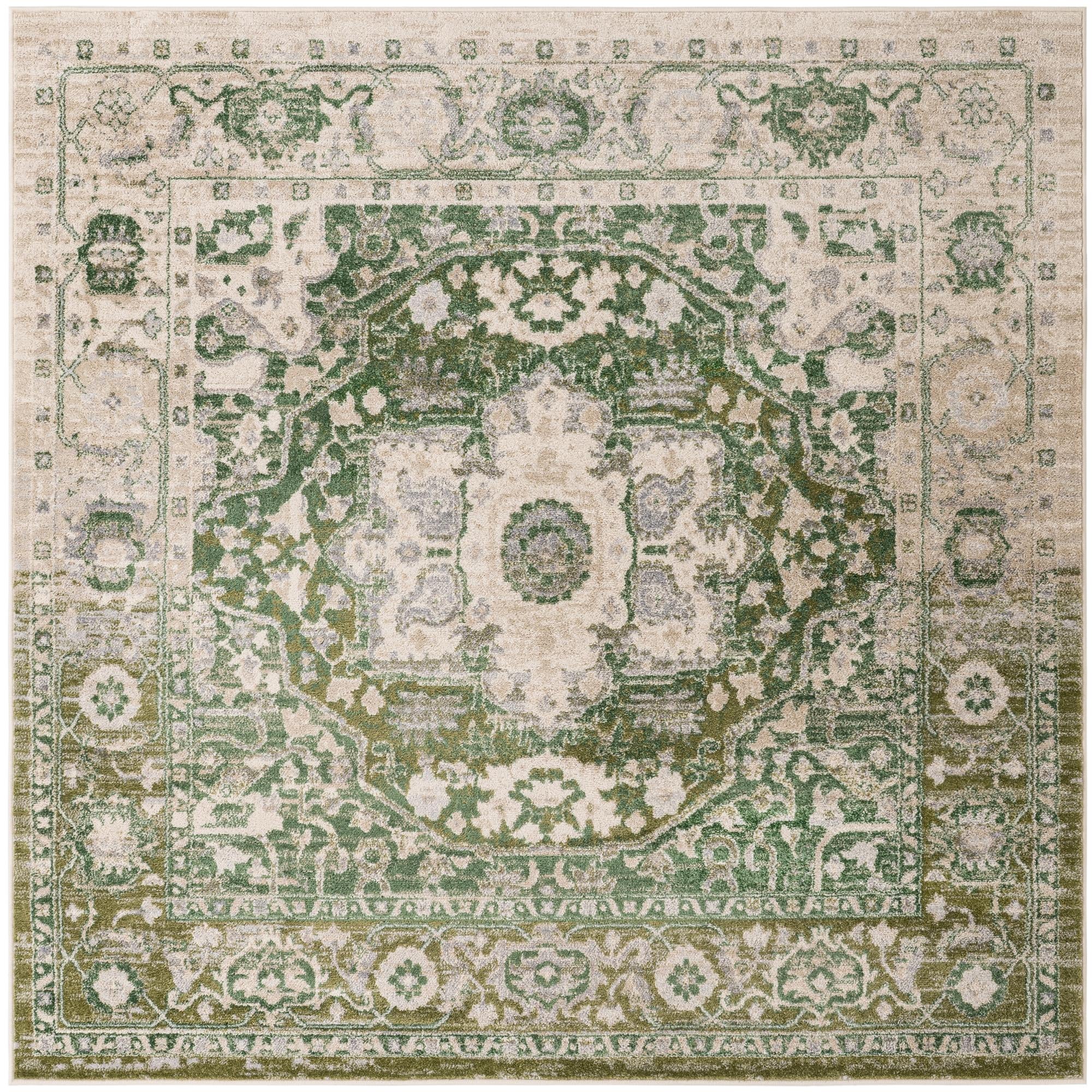  8' x 8' Madeline Vintage Square Rug